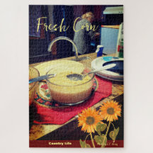 Milho fresco / Vida no campo - Jardim