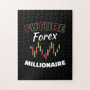 Quebra-cabeça Milionário Futuro Forex Investidor