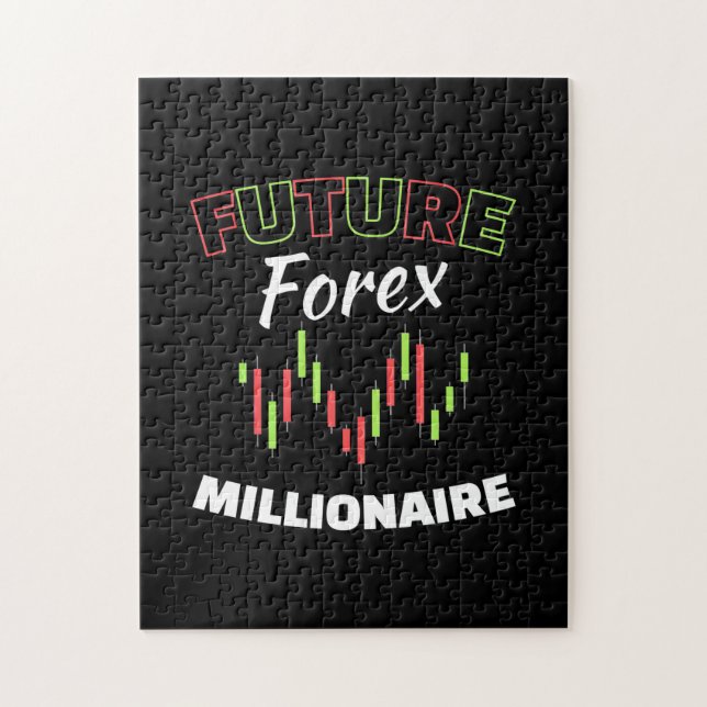 Quebra-cabeça Milionário Futuro Forex Investidor (Vertical)