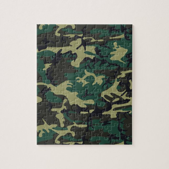Quebra-cabeça Military Camouflage (Vertical)