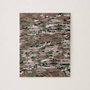 Quebra-cabeça Military Camouflage Fabric
