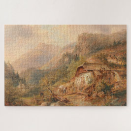 Quebra-cabeça Mill perto de Steierling, Alta Áustria Emil Barbar