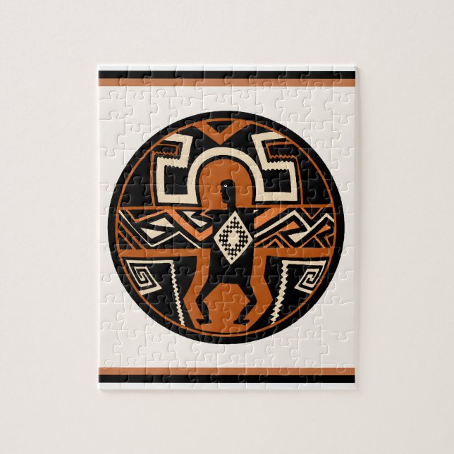 Quebra-cabeça Mimbres Warrior (Vertical)