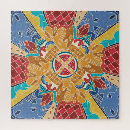 Quebra-cabeça Mindful Summer: Colorida e Engraçada