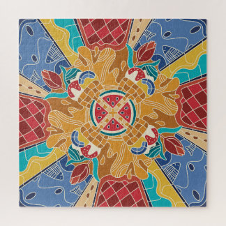 Quebra-cabeça Mindful Summer: Colorida e Engraçada