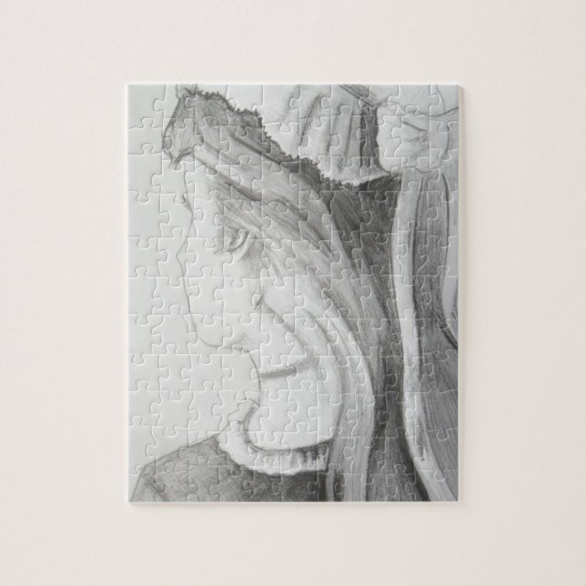 Quebra-cabeça Minha esposa e minha sogra (Vertical)