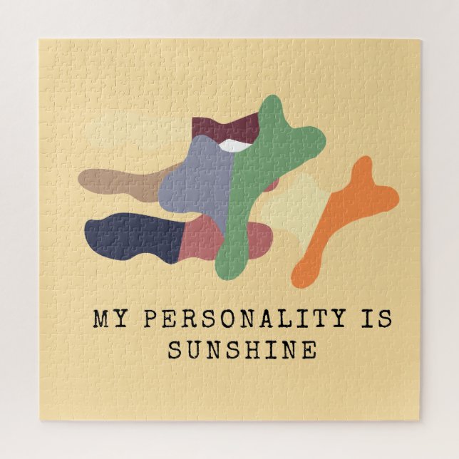 Quebra-cabeça Minha Personalidade é Sol (Vertical)