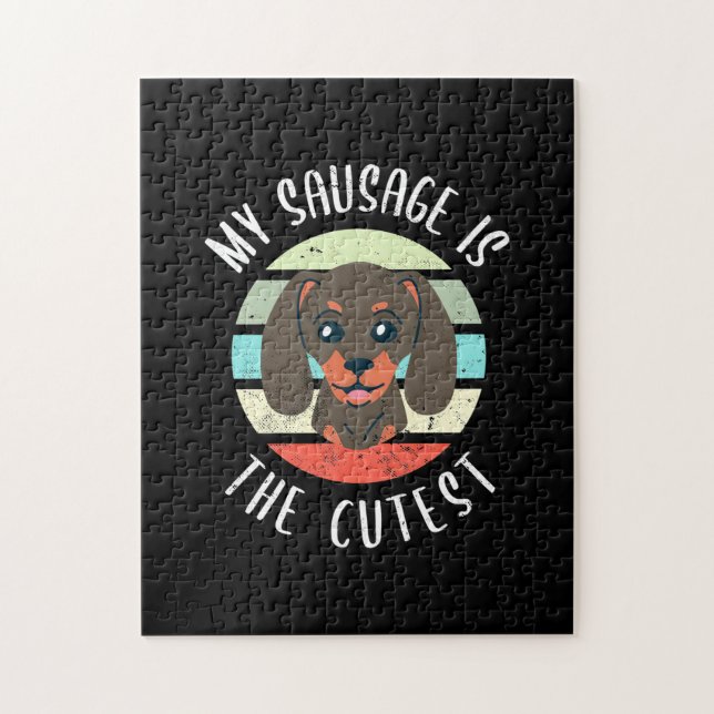 Quebra-cabeça Minha Salsicha É A Mais Justa (Vertical)