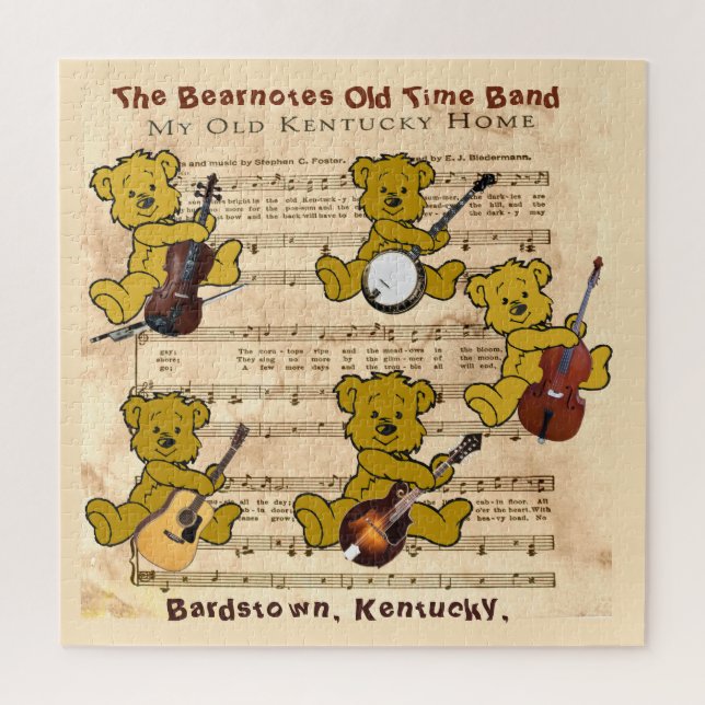 QUEBRA-CABEÇA MINHA VELHA CASA KENTUCKY (Vertical)