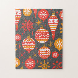 Quebra-cabeça Minimalist Christmas Aesthetic Pattern - Holiday