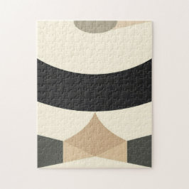 Quebra-cabeça Minimalist Earth Geometry Journal –puzzles