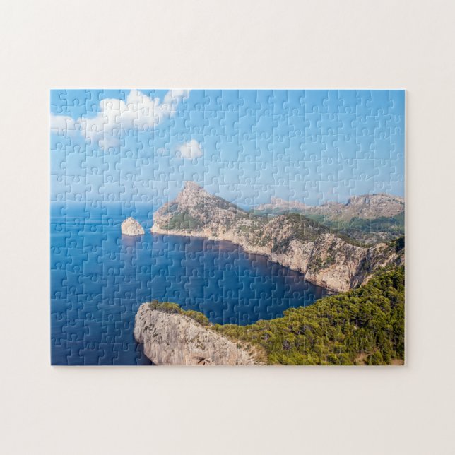 Quebra-cabeça Mirador es Colomer em Cap de Formentor - Mallorca (Horizontal)