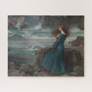 Quebra-cabeça Miranda Tempest John William Waterhouse Art