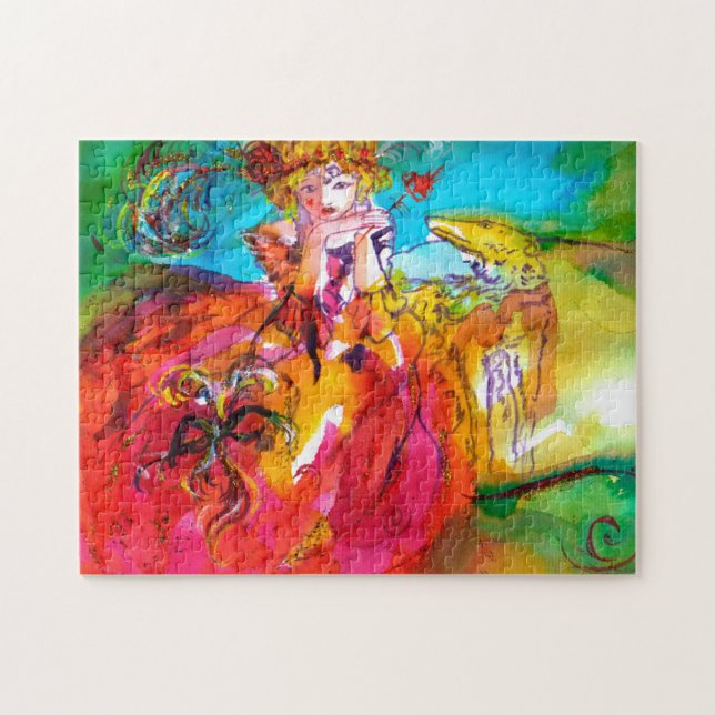 Quebra-cabeça MIRANDOLINA  / Venetian Carnival Masks (Horizontal)