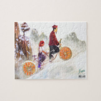 Quebra-cabeça Miriam - tandem cycle with Liu Xiang