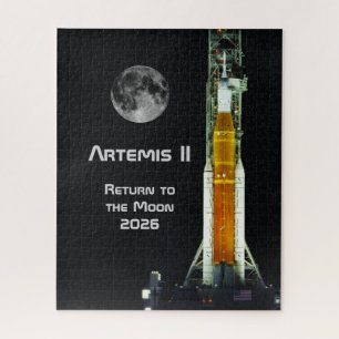 Quebra-cabeça Missão Artemis II na Lua