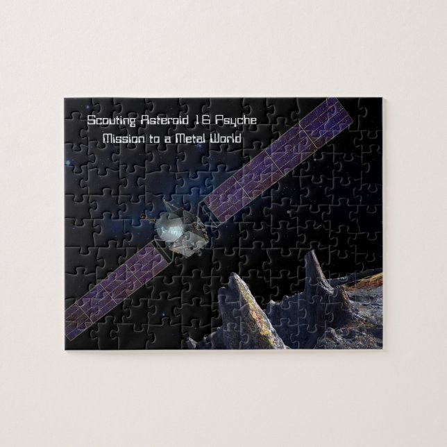 Quebra-cabeça Missão de exploração ao Asteroide 16 Psyche (Horizontal)