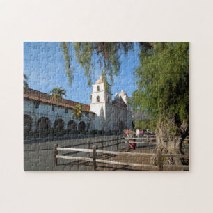 Quebra-cabeça Missão de Santa Barbara, Califórnia