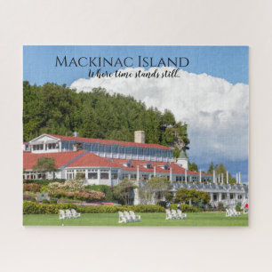 Quebra-cabeça Mission Point Resort Mackinac Island Jigsee Quebra