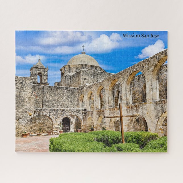 Quebra-cabeça Mission San Jose, San Antonio, Texas (Horizontal)