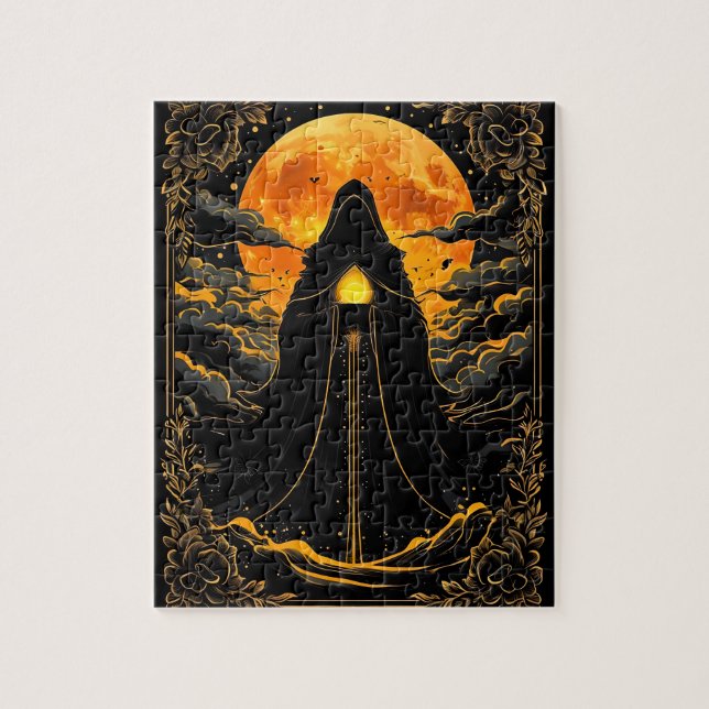 Quebra-cabeça Mist and Moon (Vertical)