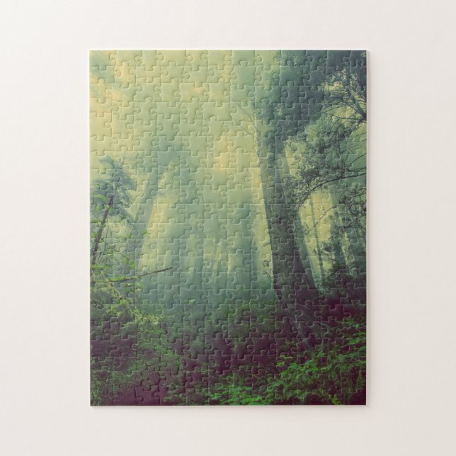 Quebra-cabeça Misty Forest (Vertical)