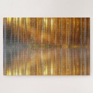 Quebra-cabeça Misty Forest Scene