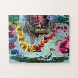 Quebra-cabeça Moby Dick Herman Melville A Viagem do Pequod