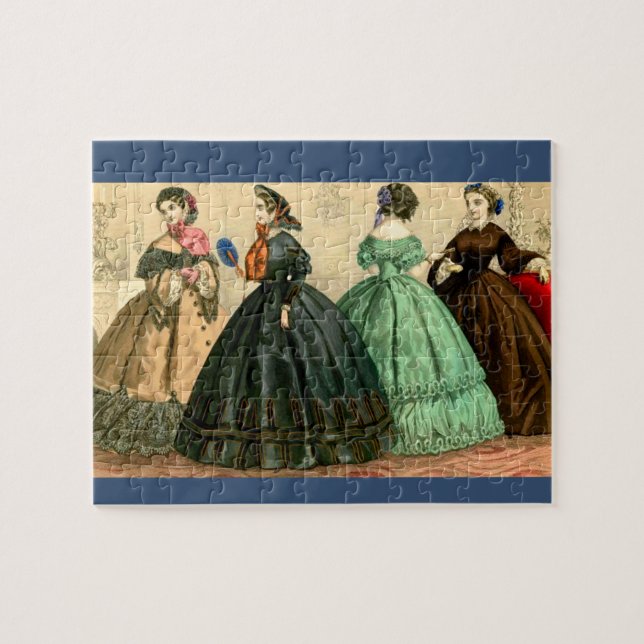 Quebra-cabeça Moda alemã de 1861 (Horizontal)