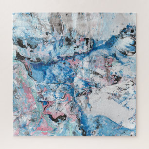 Quebra-cabeça Modelo de Arte Abstrato moderna - Mármaco com aspe