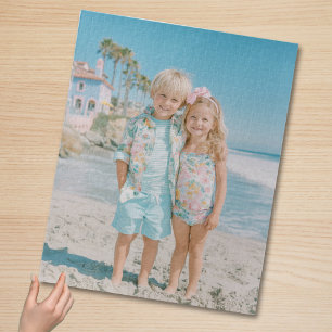 Quebra-cabeça Modelo de Fotografia Personalizado