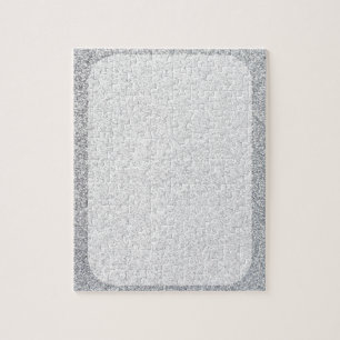 Quebra-cabeça Modelo de prata do vazio do brilho