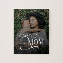 Modern Best Mom Ever Photo Mothers Day Gifts