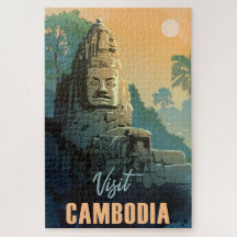 Modern Retro Cambojano Viagem