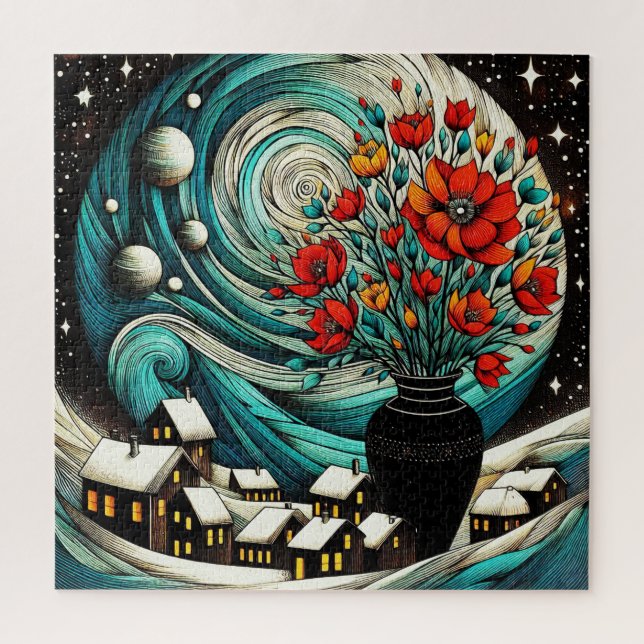 Quebra-cabeça Modern Still Life (Vertical)