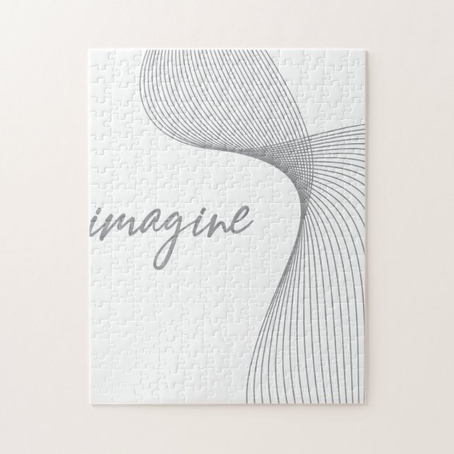 Quebra-cabeça Moderno design gráfico simples e elegante de Imagi (Vertical)