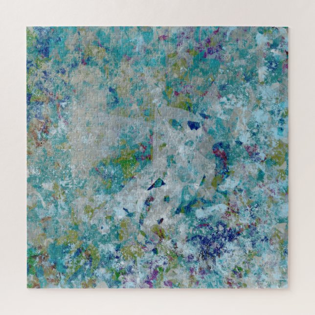 Quebra-cabeça Moderno Original Um Design De Arte Abstrato (Vertical)