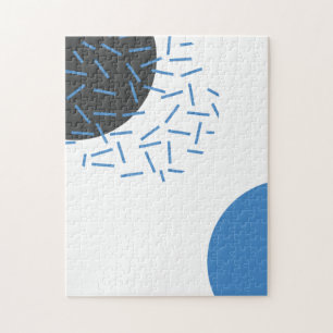 Quebra-cabeça Moderno, simples, legal, abstrato, padrão gráfico