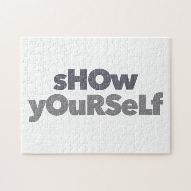 Quebra-cabeça Moderno, simples, ousado, design urbano Mostre-se (Horizontal)