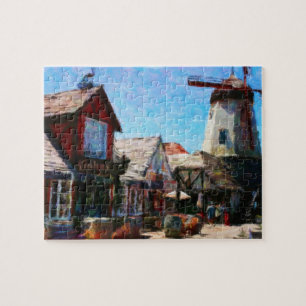 Quebra-cabeça Moinho de vento de Solvang