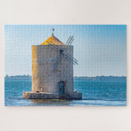 Quebra-cabeça Moinho de vento Famous Orbetello, Toscana, Itália