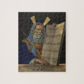 Quebra-cabeça Moisés e os Dez Mandamentos, Religião Vintage