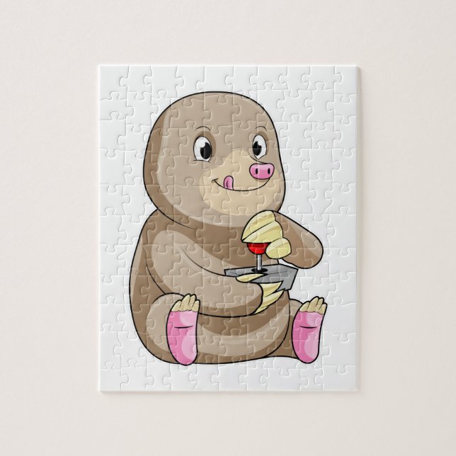 Quebra-cabeça Mole como jogador com Joystick (Vertical)