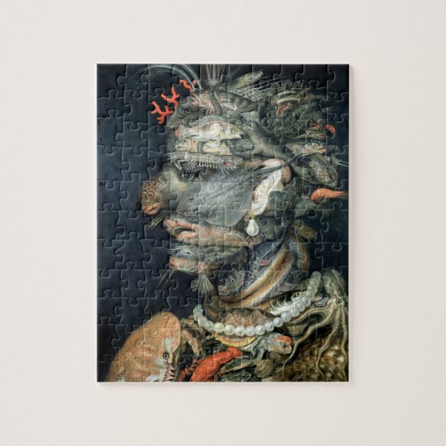 Quebra-cabeça Molhe, (óleo em canvas), Arcimboldo, Giuseppe (Vertical)