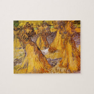Quebra-cabeça Molinetes de Trigo por Vincent van Gogh
