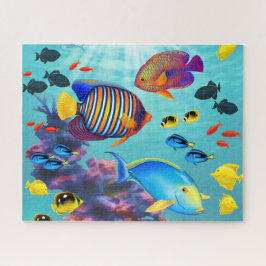 Quebra-cabeça Molokini Cove Hawaiai Tropical Fish