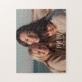 Quebra-cabeça Mom Established Modern Script Photo