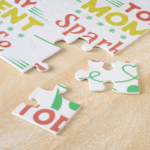 Quebra-cabeça Momento Atual, Saco de Tote Life Spark