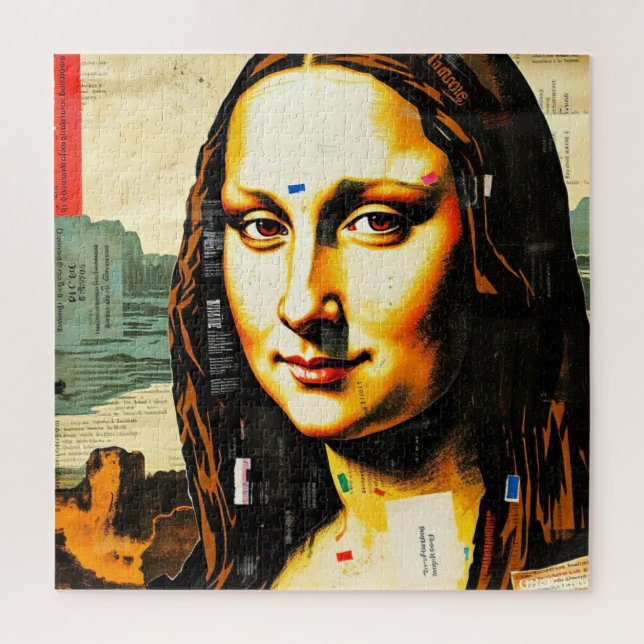 QUEBRA-CABEÇA MONA LISA (Vertical)