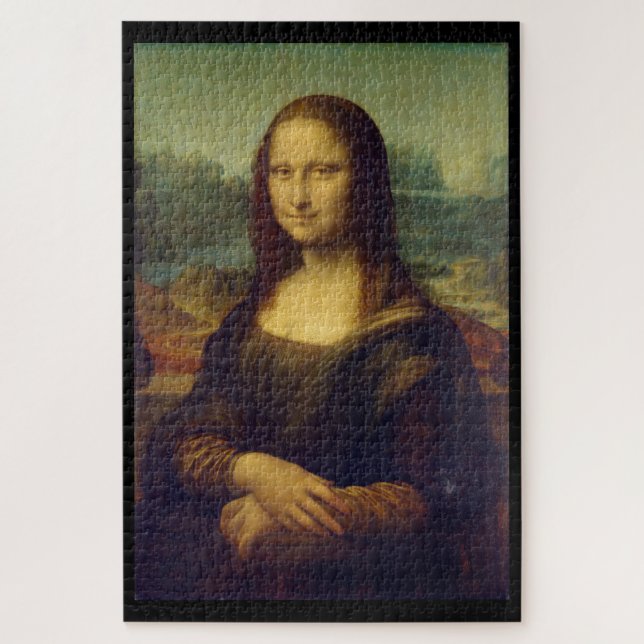 Quebra-cabeça "Mona Lisa" by Leonardo da Vinci (Vertical)